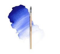 MEEDEN Watercolor Brushes Professional - Synthetic Squirrel Hair Artist Paint Brushes Set with Beech Wood Handle Great for Artists Hobbyists Size 1