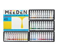 MEEDEN Watercolour Paint Tubes Set: 48 x 12ml (0.4 oz) Colors Painting Set