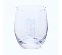 Meehan Irish Family Crest Tumbler - Dartington Crystal - Diamond Drag Engraving