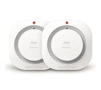 MEEHHEY Smoke Alarms for Home, Smoke Alarm with 10 Years Life, Optical Fire Alarms for Home with LED Indicator and 80dB Audible, Smoke Detector Supplied with Fixing Kit Fully Certified