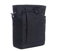 Meejaa Metal Detecting Pouch - Portable Waist Pouch, Waterproof Detector Accessory Tool Bag for Outdoor Use (Black)
