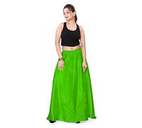 MEEK MERCERY BY KF Belly Dancing Satin Full Circle Skirt Casual Wear Full Circle Satin Skirt S8