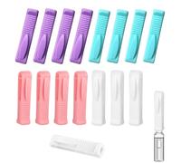 MEEKET 16PCS Plastic Glass Ampule Opener Keyring - Ampoule Bottle Opener Tool for Nurses and Doctors