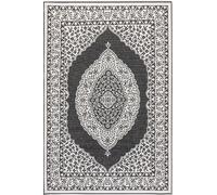 Meekly Indoor & Outdoor Reversible Black Rug - 120X170 cm