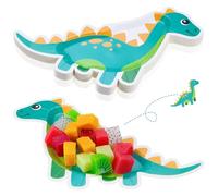meekoo 24 Pcs Dinosaur Party Paper Plates Dinosaur Theme Party Decorations for Dinner Dessert Picnic Birthday Wedding Baby Shower