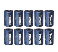 MEELER 10 PCS 3.6V 1200mAh SB-AA02 Lithium Battery for Tekcell SB-AA02 3.6V 1/2AA Non Rechargeable (No Plug)
