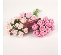 Meena Supplies 10 Small Colorfast Rose Buds Peach - Artificial Flowers