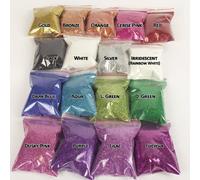 Meena Supplies 150ml Extra Fine Glitter Refill Bag Blue Dark