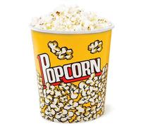 Meena Supplies Popcorn Cups Large 130oz - Set of 2 | Popcorn Buckets, Popcorn Boxes, Popcorn Tubs