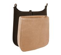 Meenda Purse Organizer Insert for Evelyne 16 TPM Handbag, Faux Suede Fabric, Lightweight, Fits Perfectly, Sturdy, light weight, Gift for Women (Gold SE16)