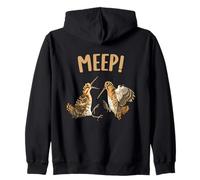 Meep Meme Bird Saying Meep Birds American Woodcocks Zip Hoodie
