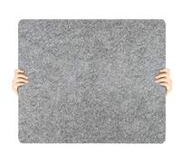 MEEQIAO 17''X24'' Wool Ironing Pad, 0.59" Thick Wool Pressing Mat for Quilting, Ironing, Sewing, 100% New Zealand Wool (17''X24'')