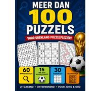 Meer dan 100 Puzzels voor Urenlang Puzzelplezier: 60 Woordzoekers • 30 Sudoku's • Doolhoven • Bonus 15 WK 2026 Woordzoekers
