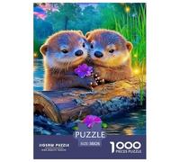 Meerkat, 1000-piece Jigsaw Puzzle, Absorbing Hands on Pastime Encouraging Patience Perseverance Visual Awareness, Relaxing Hobby Transforming Spare Hours Into Meaningful Enjoyment, Suitable for Ages 1