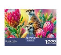 Meerkat 1000 Piece Jigsaw Puzzle for Adults And Kids Gifts Educational Games Home Decoration 38x26cm/1000pcs