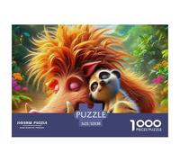 Meerkat, 1000-piece Jigsaw Puzzle, Structured Thinking Challenge Offering Purposeful Engagement Away from Screens, Enjoyable Independent Pastime Cultivating Resilience Focus Control, Suitable for Ages