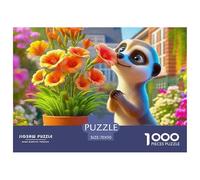 Meerkat 1000 Piece Jigsaw Puzzles for Adults - Challenging & Brainteasing70x50cm/1000pcs