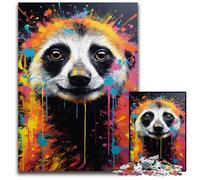 Meerkat Colorful 1000Piece Jigsaw Puzzle Paper Jigsaw Puzzles for Adults for Teenager & Families, Perfect DIY Decor & BrainTeasing Challenge 1000 PCS(38x26cm)