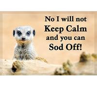 Meerkat Funny Fridge Magnet Christmas Birthday Gift for Friend or Family