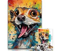 Meerkat Jigsaw Puzzles for Teenagers 1000 Piece,Decompressing Intellectual Educational Toy Great Gifts And Toys (38x26cm)
