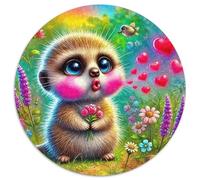 Meerkat Jigsaw Puzzles Puzzles for Adults Kids. 1000 Pieces Great Gifts Challenge Toy Educational Games Home Decoration for Educational Games Gifts 1000pcs (67.5x67.5cm)