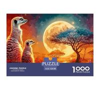 Meerkat LoveFormidable 1000-Piece Jigsaw Puzzles for Adults An Odyssey of Impossible, Hard, And Difficult Challenging Puzzle Educational Games - The Ultimate Gift for Dedicated Adult And Teen Puzzler