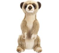 Meerkat Plush Soft Toy 30cm - Lifelike Realistic Stuffed Animal Teddy with Ultra Soft Plush Fur & Stitched Safe Features - Cuddly Meerkat Teddies for Kids, Adults & Collectors
