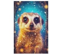 Meerkat Puzzles 1000 Pieces For Teens And Adults - Wooden Jigsaw Puzzle Family Activity Educational Games (78×53cm)
