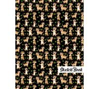 Meerkat Sketchbook: Meerkat Blank Page Sketchbook To Write Notes, Notepad, To Do Lists, Sketching, Meerkat Pattern Sketch Drawing Design