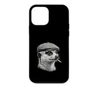 Meerkat Smoking Cigarette Mafia Gangster Portrait Case for iPhone 12 mini