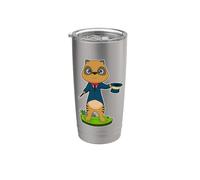 Meerkat Wizard Magic Wand Stainless Steel Insulated Tumbler