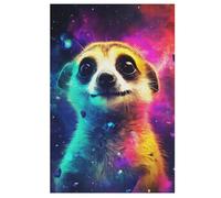 Meerkat Wooden Jigsaw Puzzles 1000 Pieces Family Activity Puzzle Educational Games for Adults And Kids Age 12 Years Up 78×53cm