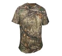 Meet AI Muse Mens Jungle Camouflage Shirt Short Sleeve T-Shirt TOP Green Brown Tree S - 6XL