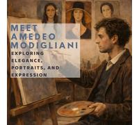 Meet Amedeo Modigliani: Exploring Elegance, Portraits and Expression (Inspired by the Masters)