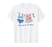 Meet At The Beach Coastal Summer Funny Vacation Aesthetic T-Shirt