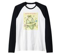 Meet At The Beach Preppy Bikini Coastal Summer Aesthetic Raglan Baseball Tee