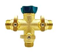 Meet Decorated Bronze Water Redirector Gate with Half Inch Outlet Harbors and Against Escape Factors Multiple Port Bronze Water Distributor