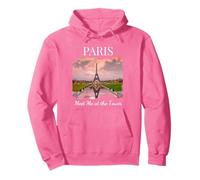 Meet in Paris at the Eiffel Tower in France French Vacation Pullover Hoodie