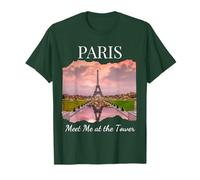Meet in Paris at the Eiffel Tower in France French Vacation T-Shirt