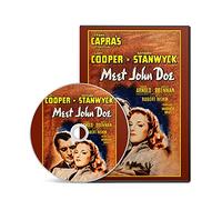 Meet John Doe (1941) Comedy, Drama, Romance Movie on DVD (DVD-R)