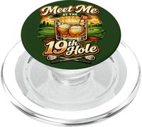 Meet Me at the 19th Hole Funny Golf Golfer Golfing Humor PopSockets PopGrip for MagSafe