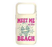 Meet Me at the Beach Funny Quote for Beach Lovers Case for iPhone 17 Pro Max