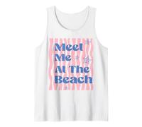 Meet Me At The Beach Starfish Summer Vibes Tank Top