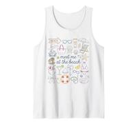 Meet Me At The Beach Summer Vacation Vibes Tank Top
