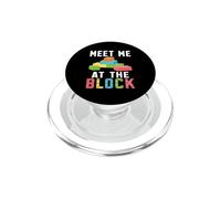 Meet Me At The Block Building Blocks Brick Builder Kids PopSockets PopGrip for MagSafe