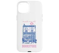 Meet Me at the Bookstore Cute Cozy Bookshop Reader Bookworm Case for iPhone 15 Plus