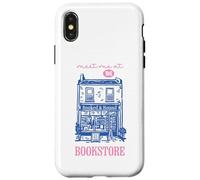 Meet Me at the Bookstore Cute Cozy Bookshop Reader Bookworm Case for iPhone X/XS