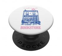 Meet Me at the Bookstore Cute Cozy Bookshop Reader Bookworm PopSockets Adhesive PopGrip