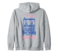 Meet Me at the Bookstore Cute Cozy Bookshop Reader Bookworm Zip Hoodie