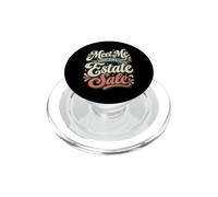 Meet Me At The Estate Sale Retro Treasure Hunter Shopping PopSockets PopGrip for MagSafe